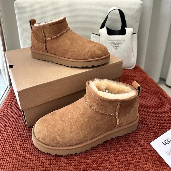 UGG Classic Ultra Mini Boots chestnut - Picture 5 of 9